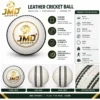 ChatGPT Image Sep 29, 2026, 05_57_36 PM JMD White Leather Cricket Ball pack of 6 ball